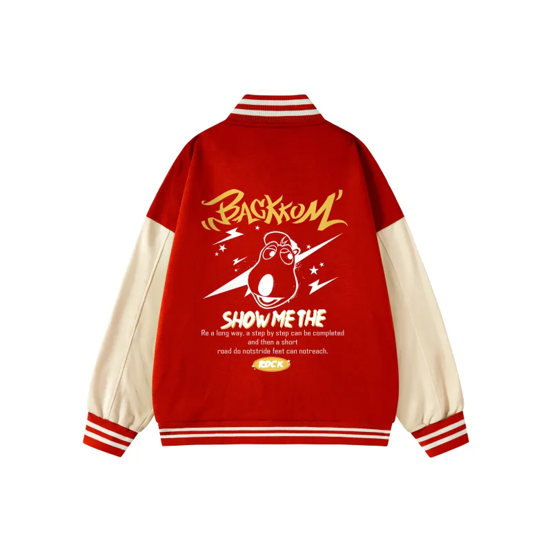 David Bakken x DAOMEIXIONG LIANMINGKUAN Baseball Jacket Unisex-5