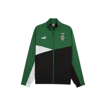 PUMA Borussia Mönchengladbach FW24 Jackets Coats Men's Black White Green
