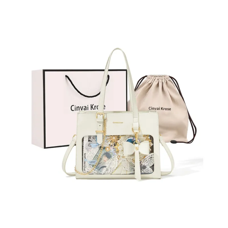 CinvaiKrose Synthetic Leather Shoulder Bag, Crossbody Bag, Handbag, Tote Bag Women's-0