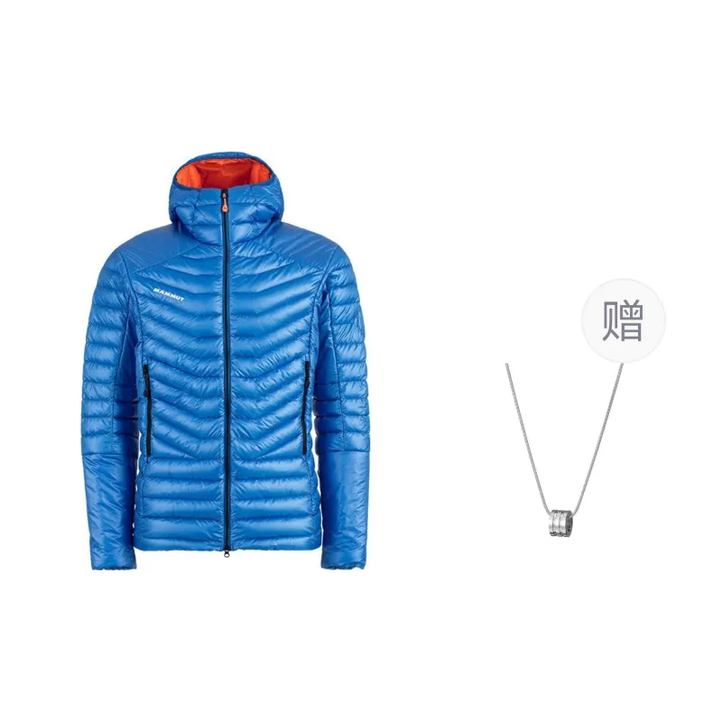 MAMMUT Eigerjoch Down Jacket Unisex Egret Blue Comes With Necklace-0