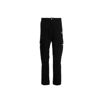 Marcelo Burlon Logo Embroidered Cargo Pants