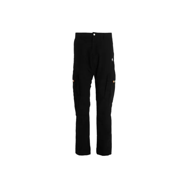 Marcelo Burlon Logo Embroidered Cargo Pants-0