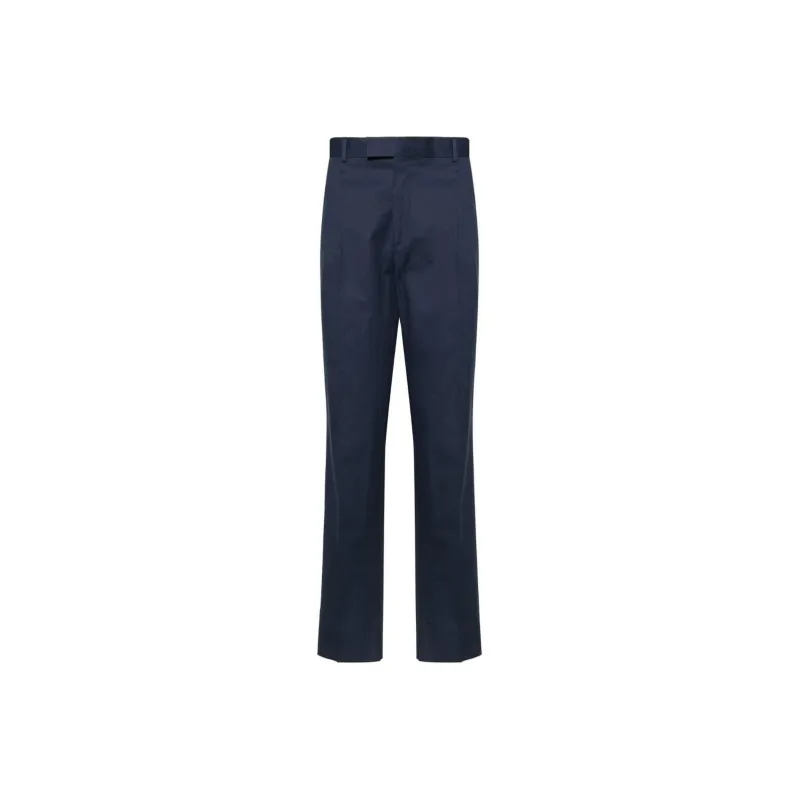 Zegna Stretch cotton Tapered leg Trousers-0