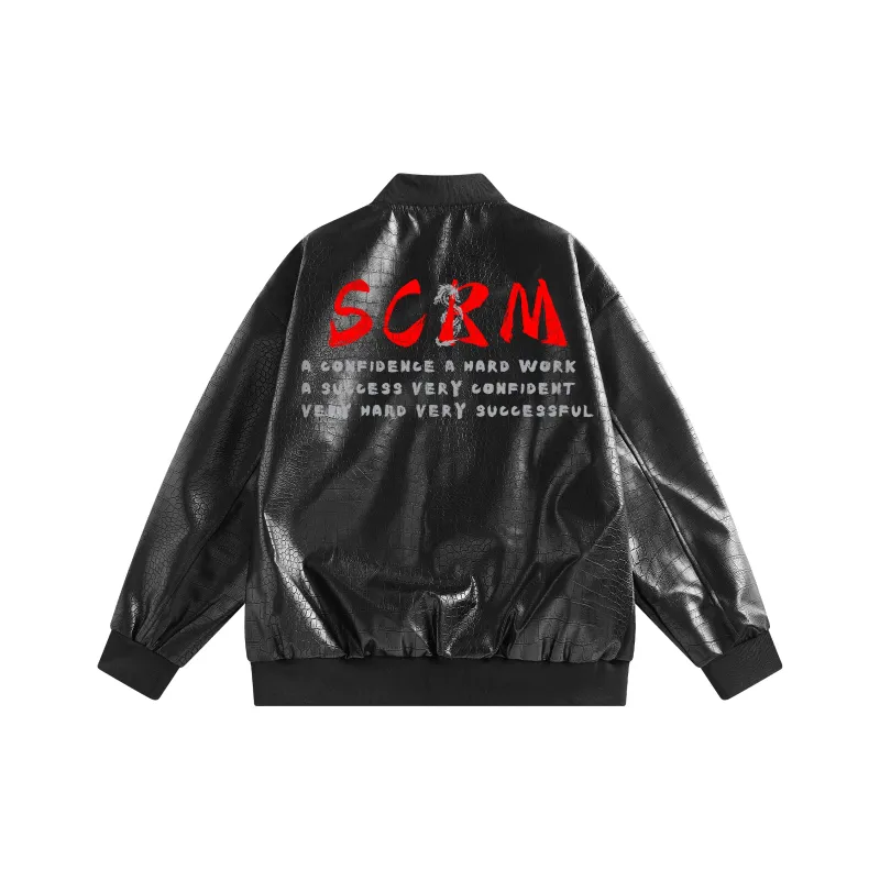 SCRM Leather Jackets Unisex-0