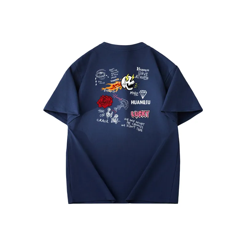 HUANQIU T Shirts Unisex-10