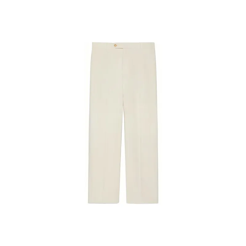 GUCCI FW22 Casual Pants Men's White-0