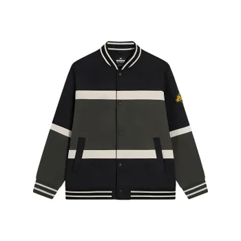 XTEP Basketball Collection Puffer Jacket Men's Dragon Scale Green/Jet Black/Tofu Skin