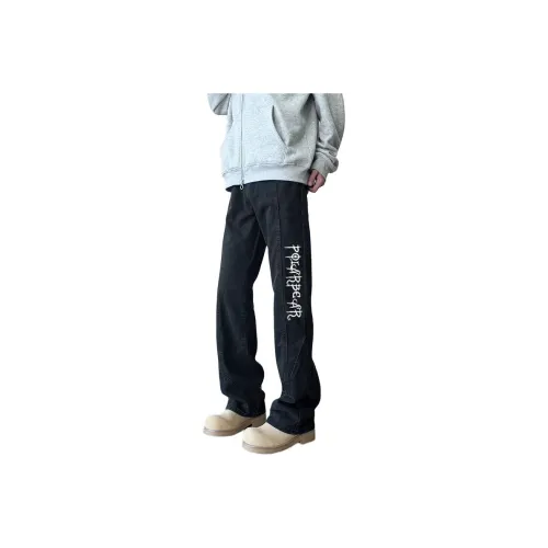 POLAR BEAR Casual Pants Unisex Black