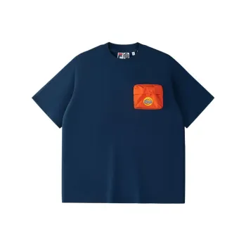 FILA FUSION x ROUND TWO T Shirt Men's Tahoe Blue