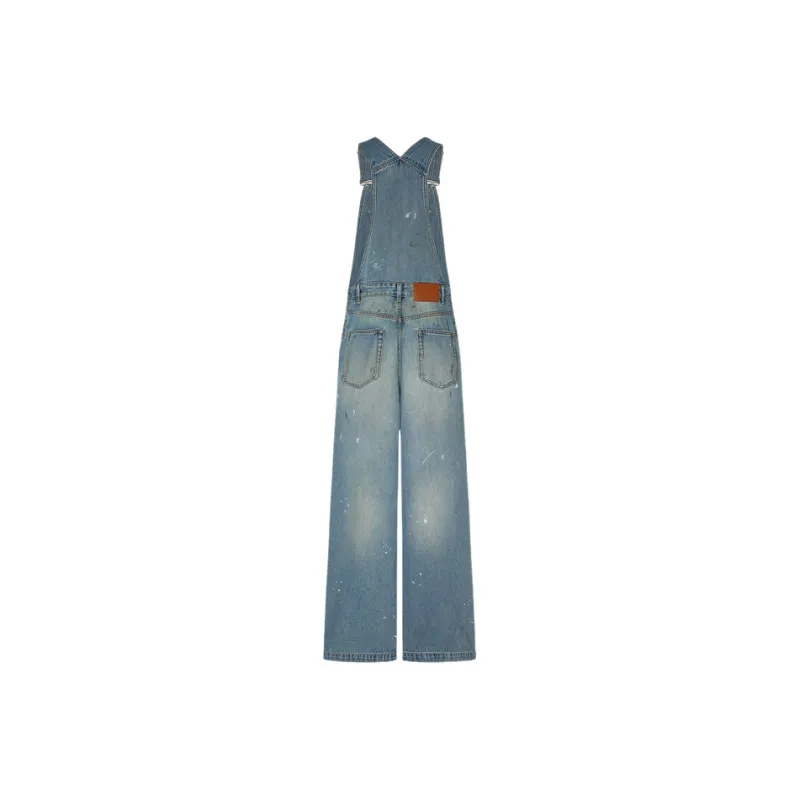 MOCO Overalls Women's Denim Blue-1