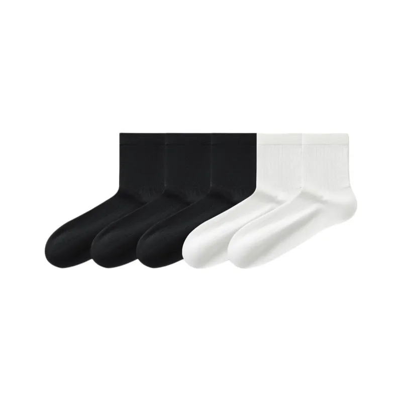 Temooues Mid Calf Socks Men's Combo Set-14