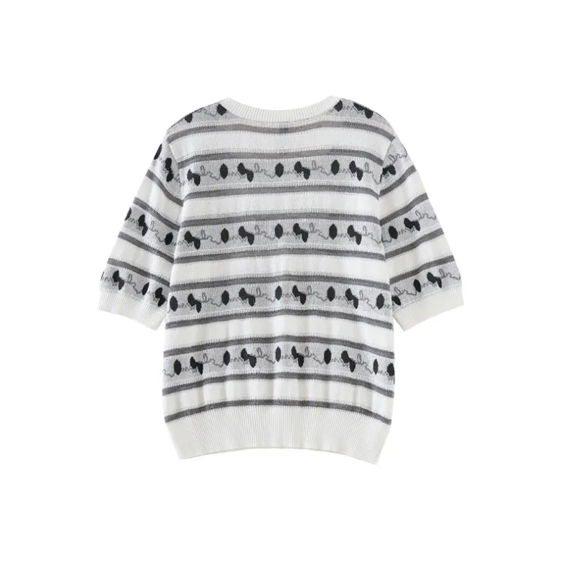 OUNIXUE Knitwear Women's Multicolor-1