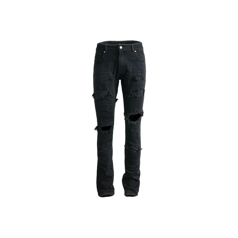 P.M.W Jeans Men Black-0