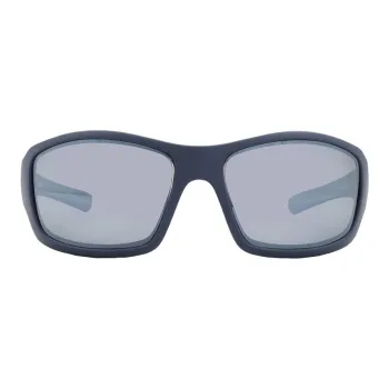 REVO Plastic Square Sunglasses Men's Blue