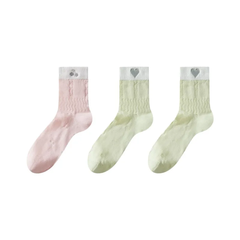 MADALLO Mid Calf Socks Women's Combo Set-1