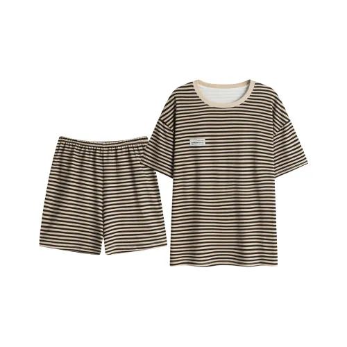 Maultiay Pajama Set Women's Khaki