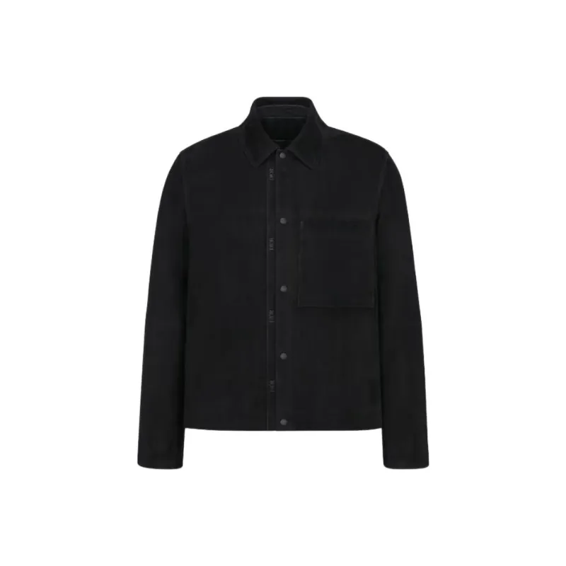 DIOR Collared Button-Up Jacket-0