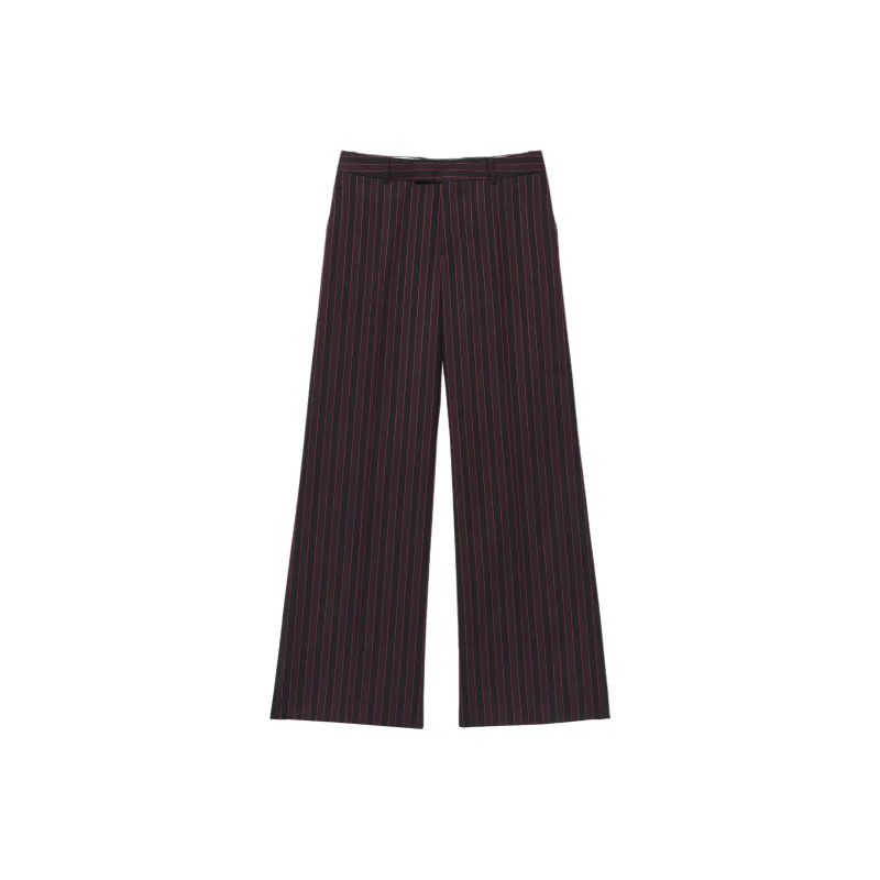 Alexander McQueen Pinstripe Tailored Trousers-0