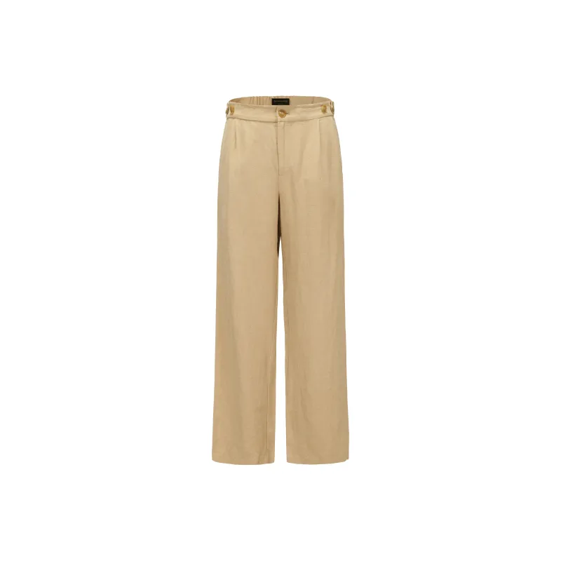 GALLIANO LANDOR Casual Pants Men's Khaki-0