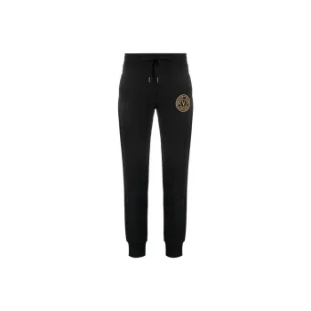 VERSACE JEANS COUTURE Logo embroidered Cotton Track Pants
