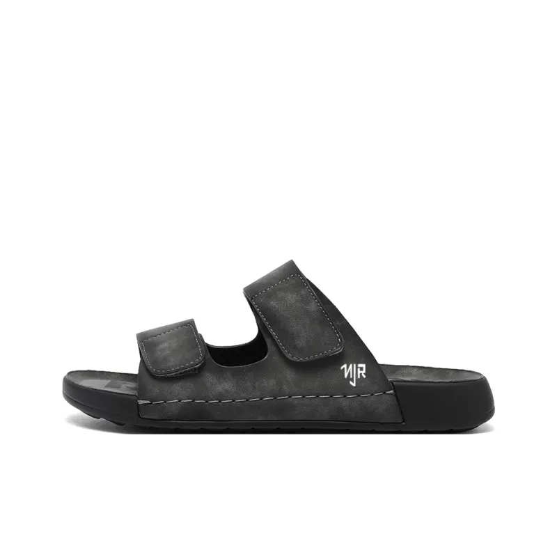 NANJIREN Slide Slippers Men Khaki/Gray-3