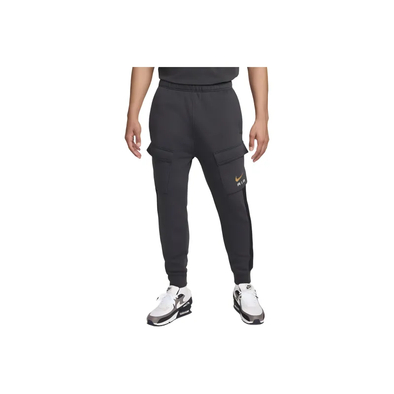 Nike Air Knitted Sports Pants Men's Dark Smoke Gray-0