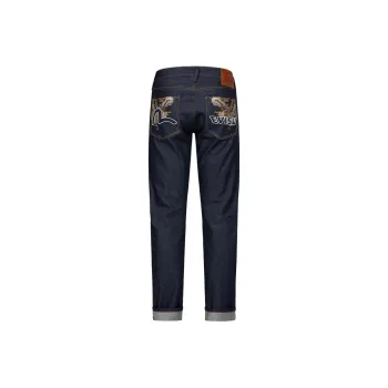 EVISU Jeans Men Denim Blue