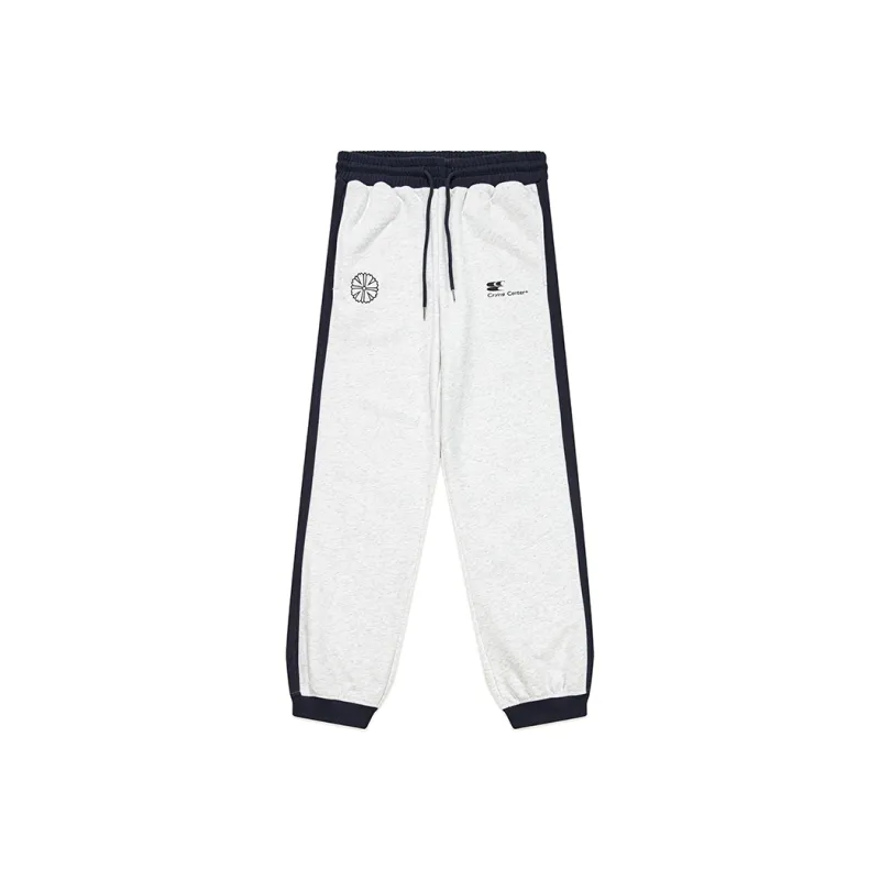 Crying Center Casual Pants Unisex Oat Gray-0