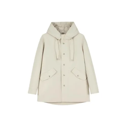 BY CREATIONS Trench Coat Men's Beige
