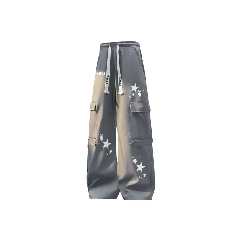 JINBEILE Cargo Pants Unisex-20