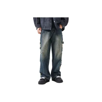 ORMY Jeans Unisex Blue