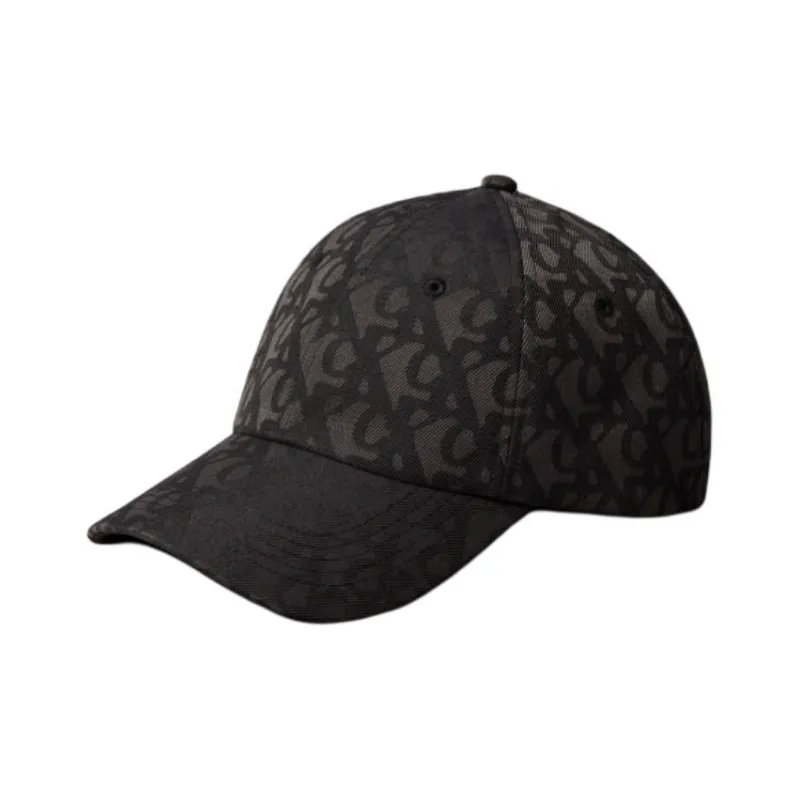 CALVIN KLEIN Polyester, Metal Baseball Caps Unisex Space Black-0