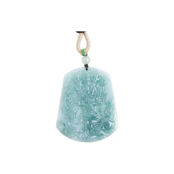 YINIAO Glutinous Jade Jadeite Necklaces Unisex