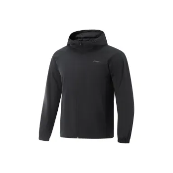 LiNing Fitness Series Trench Coat Men's Black
