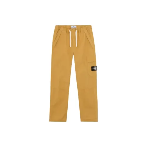 STONE ISLAND Cargo Pants Men's Yellow