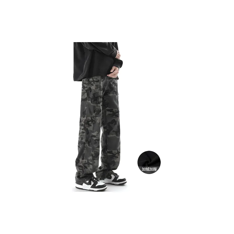 SWAMP AREA Jeans Unisex Camouflage-1