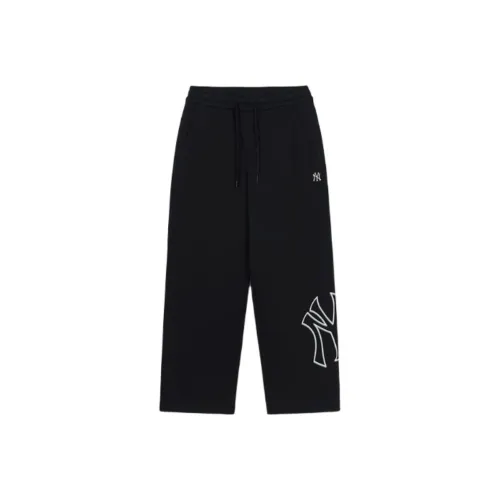 MLB New York Yankees Basic Mega Logo New York Yankees Pants Casual Pants Unisex Black