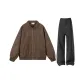 Clothing Set (Vintage Brown Top+Black Pants)