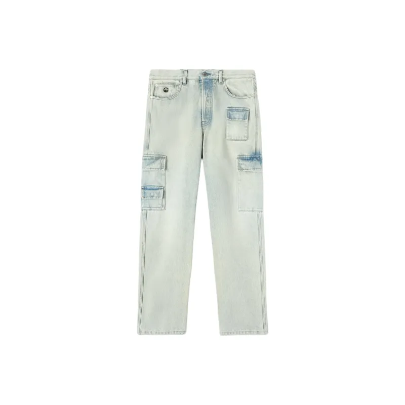 AMBUSH Slim Denim Cargo Jeans-0