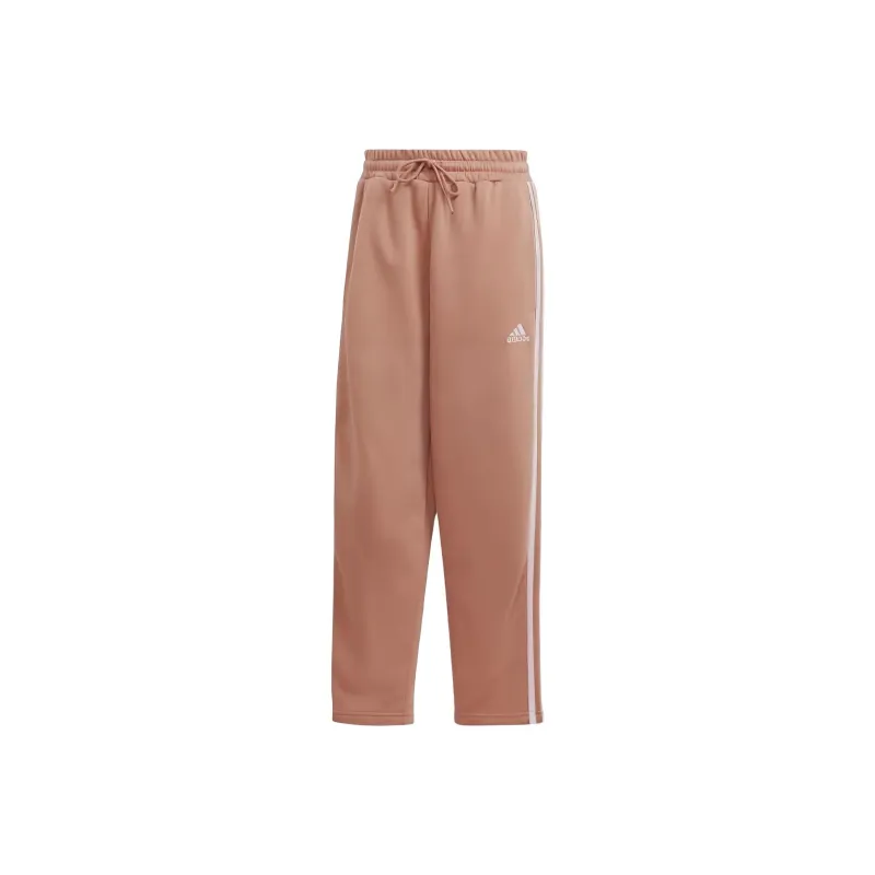 Adidas Free Shipping With AdiClub Essentials 3-Stripes Open Hem Fleece Pants-0