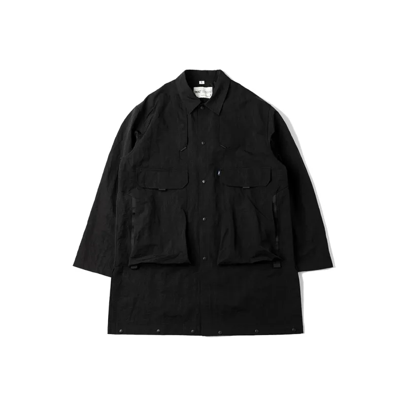 TMCAZ Functional Mountain Parka Long Trench Coat Jacket Unisex-0
