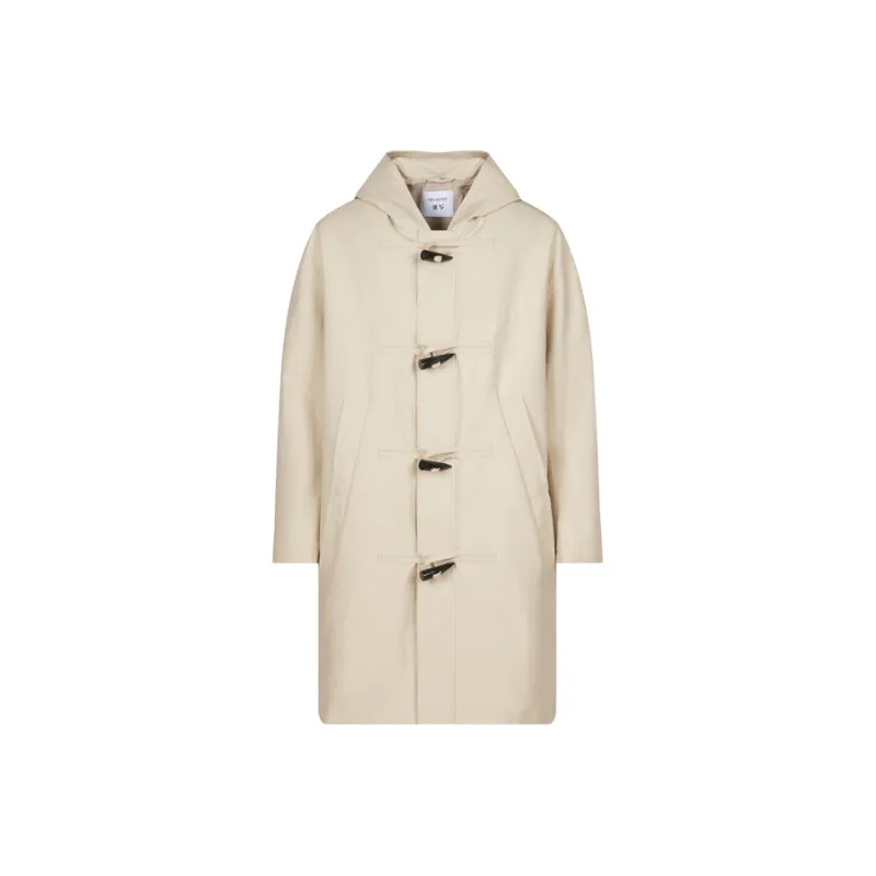 CROQUIS Trench Coat Men's Beige Gray-0