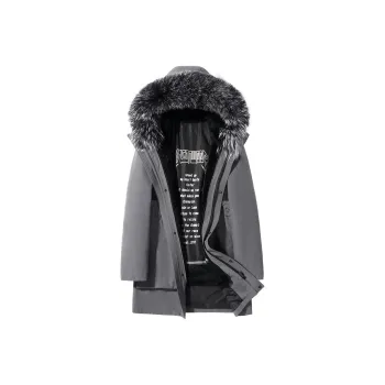 SINBOS Parka Coat Men's Gray Green