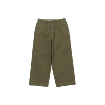 Beams Casual Pants Men's Olive Green
