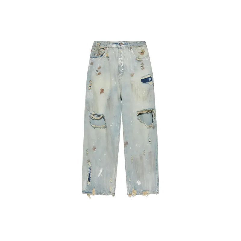 Vetements Trashed Jeans-0