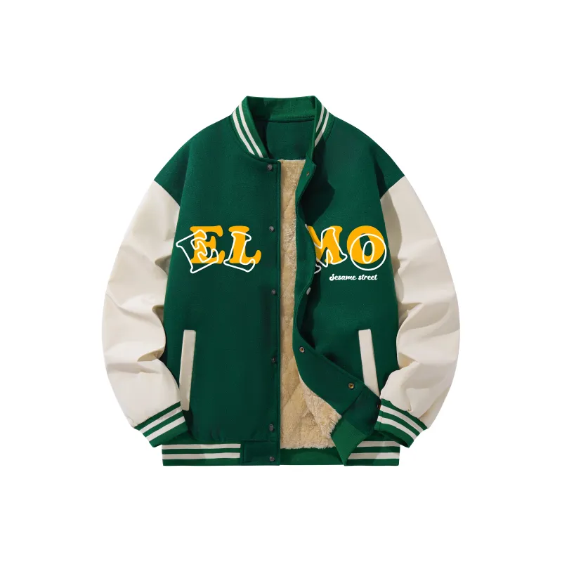 SESAME STREET Baseball Jacket Unisex-2