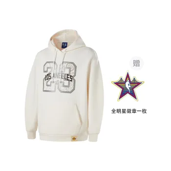 NBA Lakers James Sweatshirt Unisex White