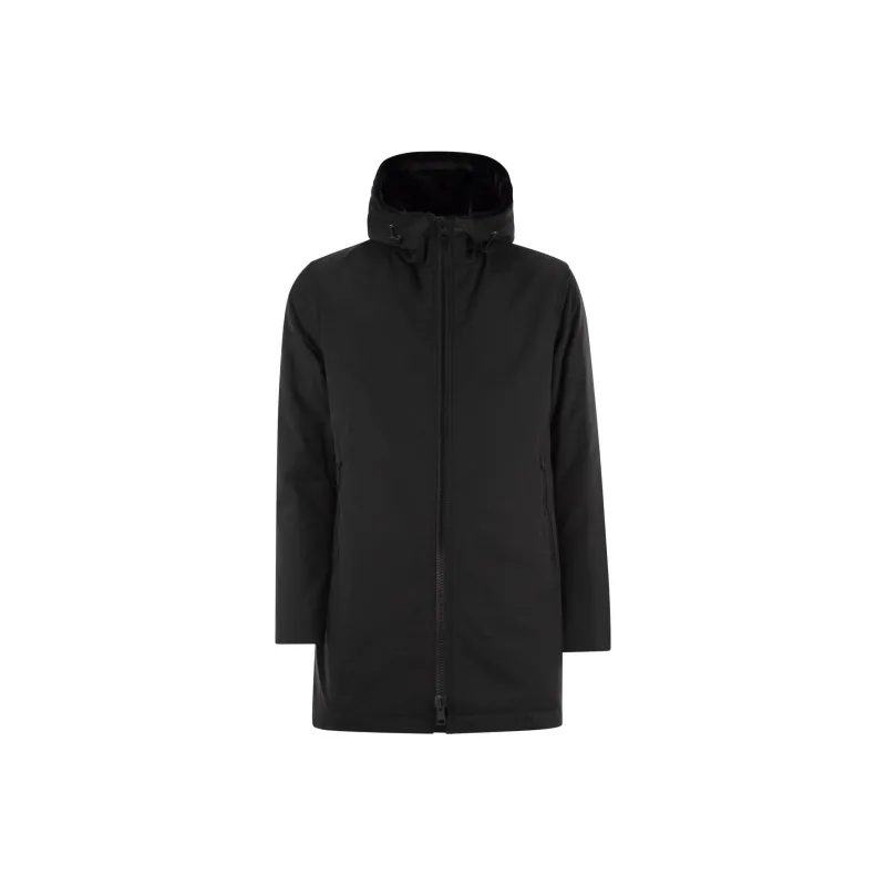 HERNO Keystone High Neck Hooded Coat-0