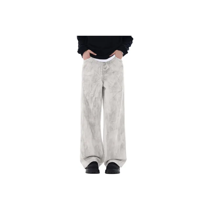 SONGS ALONG Jeans Unisex White-0