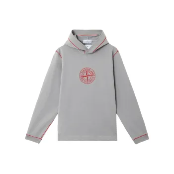 STONE ISLAND Snake Year Limited Collection Sweatshirts Unisex Gray